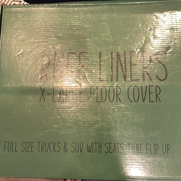 Brand new in box. Ruff Liners Seat/Door Protection Dog Hammock back seat cover